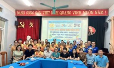 giao luu bong chuyen hoi ky niem ngay thanh lap benh vien mat thai nguyen